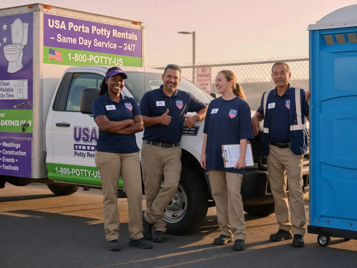 Porta Potty Rental company in Moscow, OH